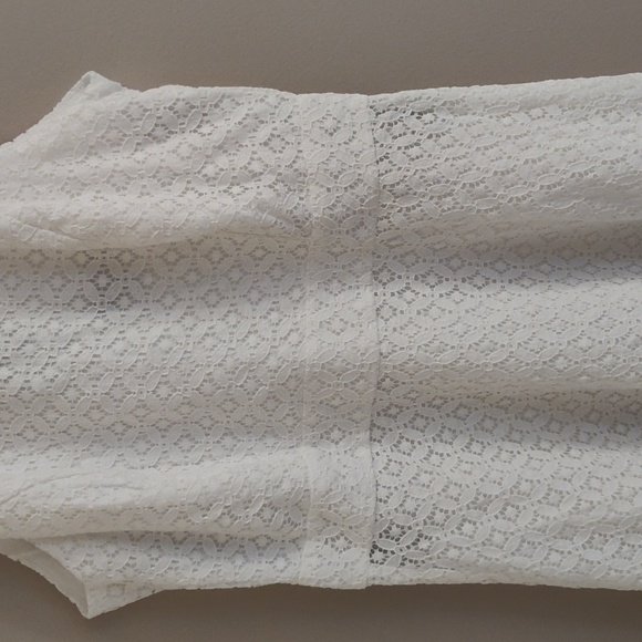 White Tahari Sleeveless Dress - Picture 7 of 16